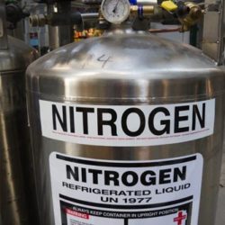 nitrogen tank