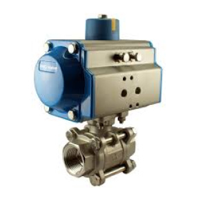 pneumatic actuator and valves